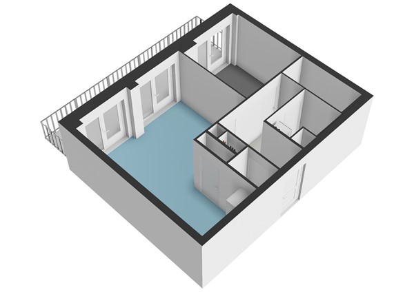 Floorplan - VOC-kade 92, 1018 LG Amsterdam